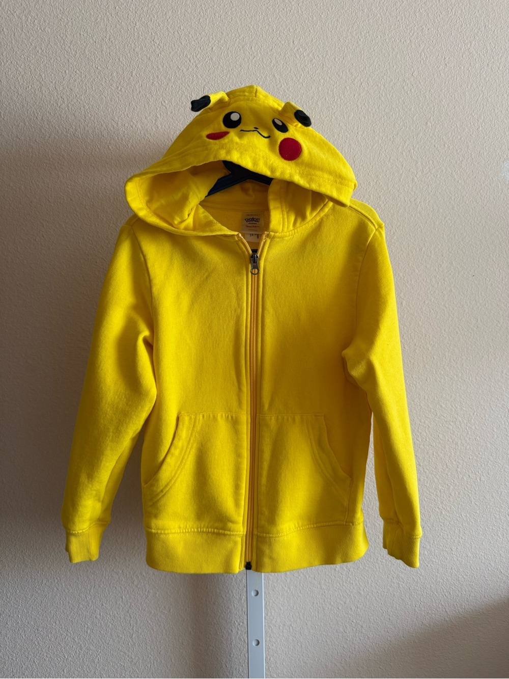 Hanna Andersson Yellow Pikachu-Inspired Zip Hoodie
